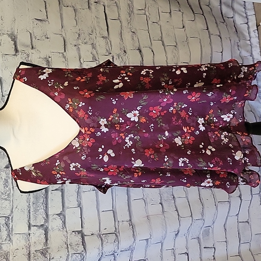 NWTs Lane Bryant Floral Blouse
